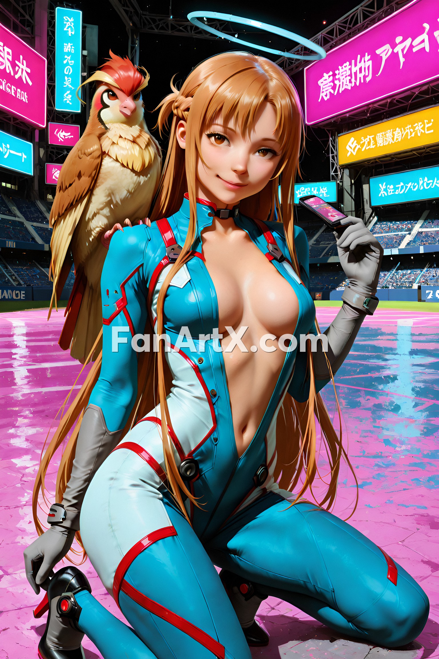 Sao Asuna Yuuki Fanart - Sword Art Online character 4911482